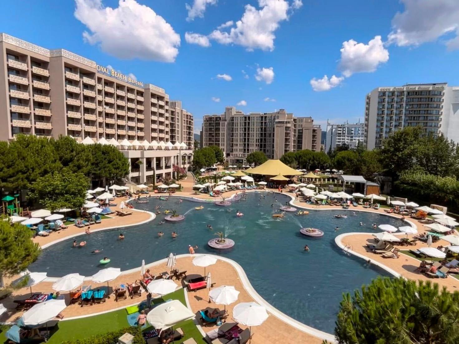 Royal Beach Premium Napospart Kültér fotó